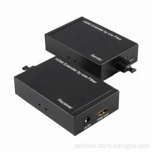Based on optical transmission HDMI extender by one fiber